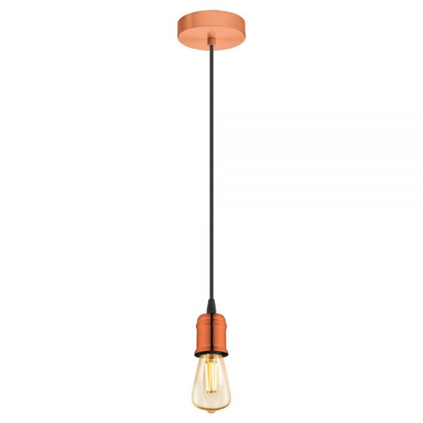 Pendul vintage EGLO YORTH 32539 - E27 1X60W D100mm