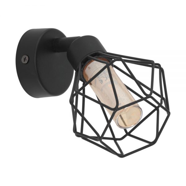 Aplica EGLO ZAPATA 1 32765 - G9 1X3W D60mm - Sticla - Chihlimbar