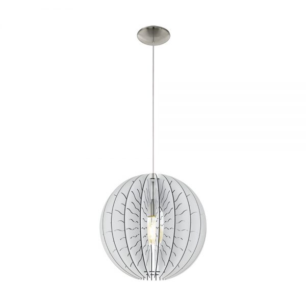 Corpuri de iluminat interior Hl-1 E27 Weiss-Nickel-Matt 'Fabessa' Eglo 32821