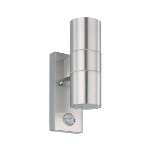 Aplica exterior EGLO RIGA 5 32898 - GU10 2X3W IP44 - Sticla - Inox