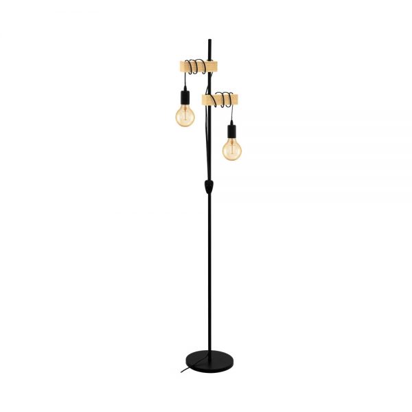 Lampadar vintage EGLO TOWNSHEND 32919 - E27 2X10W  h1665mm