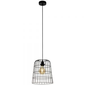 Iluminat Vintage Hl-1 E27 D270 Schwarz 'Longburgh' Eglo 33018