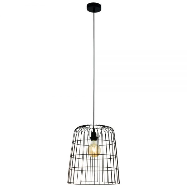 Iluminat Vintage Hl-1 E27 D355 Schwarz 'Longburgh' Eglo 33019