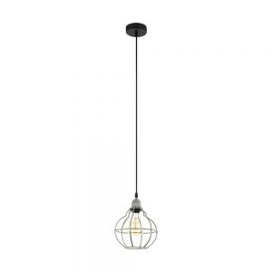 Iluminat Vintage Hl-1 E27 Silber-Antik-Schwarz 'Wraxal' Eglo 33022