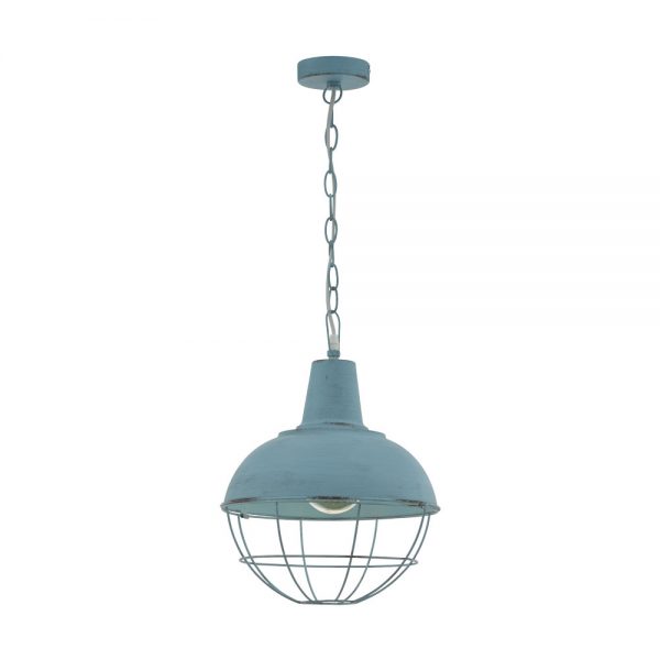 Iluminat Vintage Hl-1 E27 Blau-Rostfarben 'Cannington 1' Eglo 33027