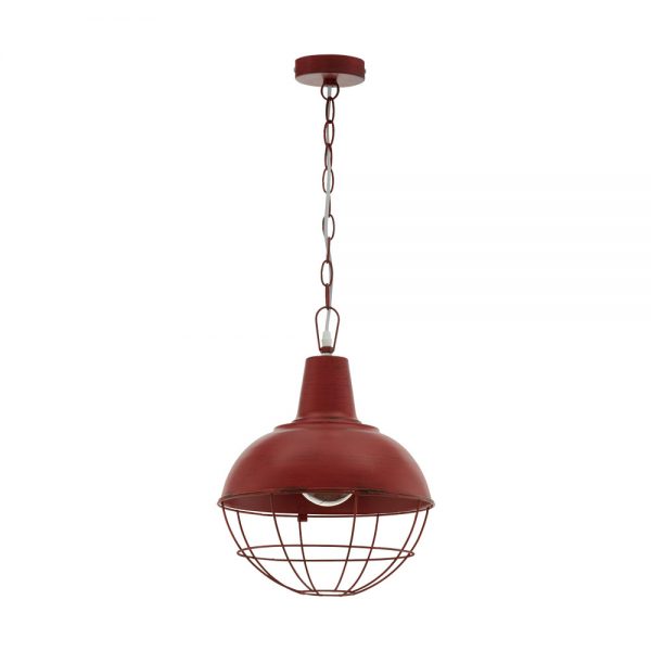 Iluminat Vintage Hl-1 E27 Rot-Rostfarben 'Cannington 1' Eglo 33031