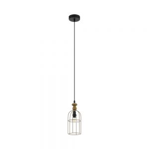 Iluminat Vintage Hl-1 E27 Braun-Natur Antik 'Bampton 1' Eglo 33041