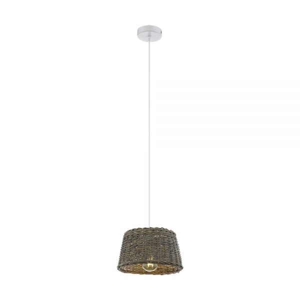 Iluminat Vintage Hl-1 E27 D270 Weiss-Braun 'Dovenby' Eglo 33046
