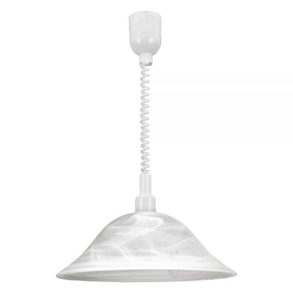 Pendul EGLO ALESSANDRA 3355 - E27 1X60W D380mm - Alb