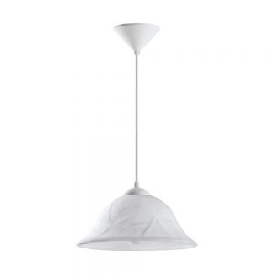 Corpuri de iluminat interior Pendul 1 Bec E27 Alb 'Alesandra' Eglo 3362