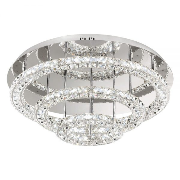 Plafoniera EGLO TONERIA 39002 - LED 72W 7200lm 4000K D750mm - Cristal - Transparent