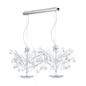Corpuri iluminat Crystal Design Led-Hl-2 Chrom-Kristal 'Sorges' Eglo 39043