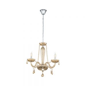 Candelabru Hl-3 E14 Cognac 'Basilano' Eglo 39091