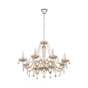 Candelabru EGLO BASILANO 39093 - E14 8X40W D820mm - Cognac