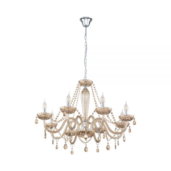 Candelabru EGLO BASILANO 39093 - E14 8X40W D820mm - Cognac