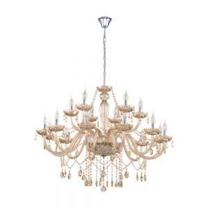 Candelabru EGLO BASILANO 39095 - E14 18X40W D1000mm - Cognac