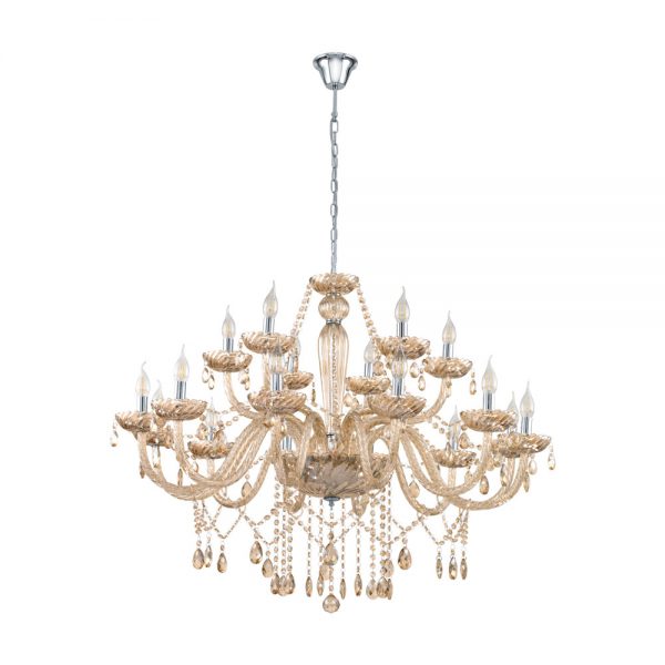 Candelabru EGLO BASILANO 39095 - E14 18X40W D1000mm - Cognac