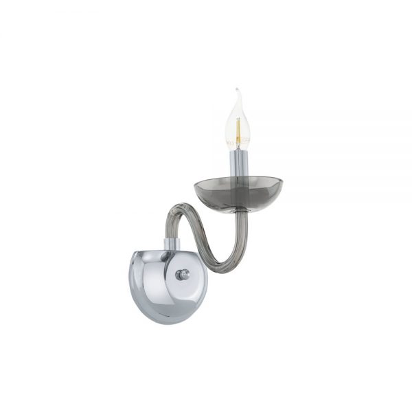 Candelabru Wl-1 E14 Schwarz-Transp-'Falcado' Eglo 39119