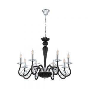 Candelabru Hl-8 E14 Schwarz 'Meduno' Eglo 39127