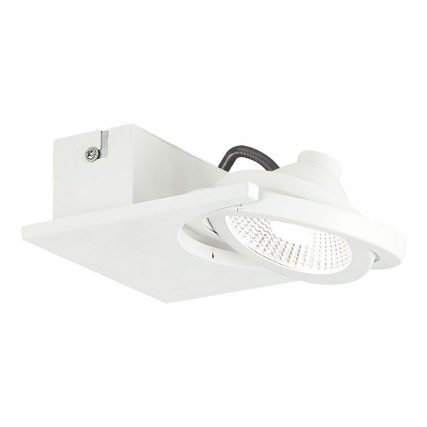 Aplica EGLO BREA 39133 - LED 1X5W 480lm 3000K - Sticla satinata - Alb