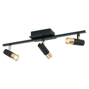 Plafoniera EGLO TOMARES 39146 - LED 3X5W 1440lm 3000K - Aluminiu - Otel - Negru - Alama