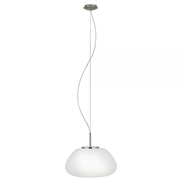 Corpuri de iluminat interior Hl-1 E27 D415 Nickel-M-Opal-Matt'Balmes' Eglo 39167