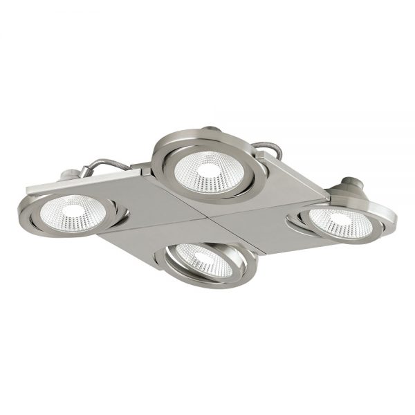 Corpuri iluminat Crystal Design Led-Wl-Dl-4 Nickel-Matt 'Brea' Eglo 39251