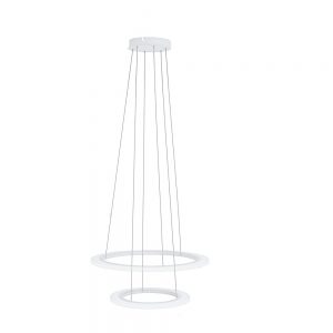 Lustra EGLO PENAFORTE 39273 - LED 18.5W 5700lm 3000K D590mm - Aluminiu - Alb