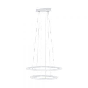 Corpuri iluminat Crystal Design Led-Hl 2 Ringe Weiss 'Penaforte' Eglo 39307