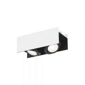 Aplica EGLO VIDAGO 39316 - LED 2X5.4W 1020lm 3000K - Aluminiu - Otel - Alb - Negru