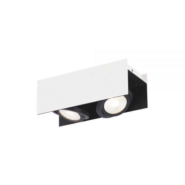 Aplica EGLO VIDAGO 39316 - LED 2X5.4W 1020lm 3000K - Aluminiu - Otel - Alb - Negru