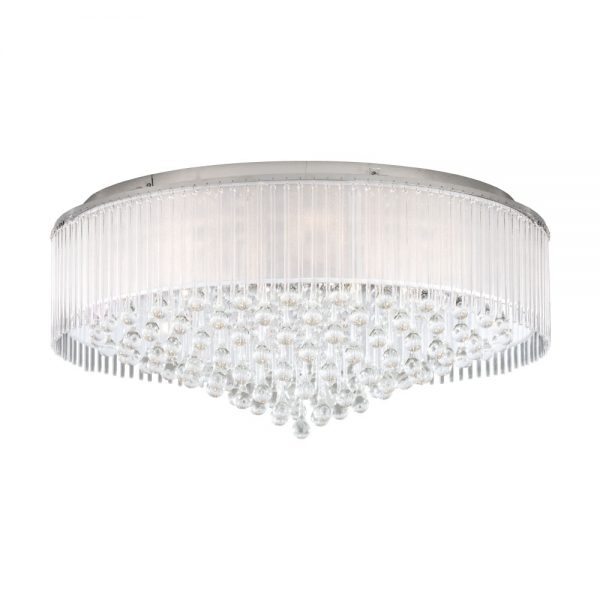 Plafoniera EGLO MONTESILVANO 39334 - G9 12X3W D775mm - Sticla - Otel - Transparent