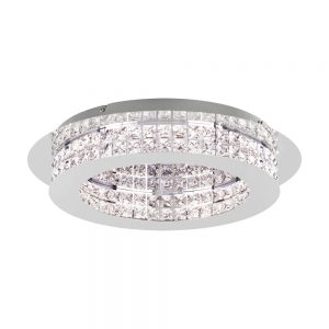 Plafoniera EGLO PRINCIPE 39401 - LED 10X3.15W 3800lm 3000K D500mm - Cristal - Transparent