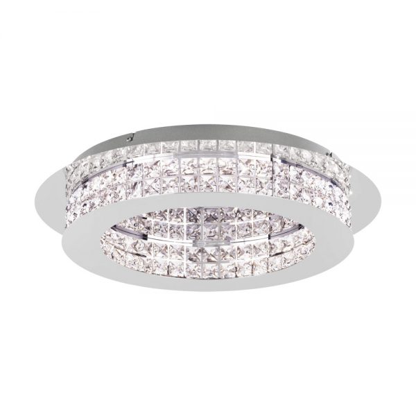 Plafoniera EGLO PRINCIPE 39401 - LED 10X3.15W 3800lm 3000K D500mm - Cristal - Transparent