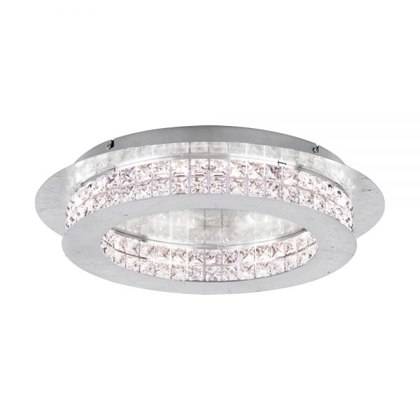 Corpuri iluminat Crystal Design Led-Dl-10 Silber-Kristal 'Principe' Eglo 39403