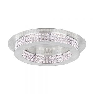 Corpuri iluminat Crystal Design Led-Dl-14 Silber-Kristal 'Principe' Eglo 39404