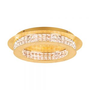 Plafoniera EGLO PRINCIPE 39405 - LED 10X3.15W 3800lm 3000K D500mm - Cristal - Transparent
