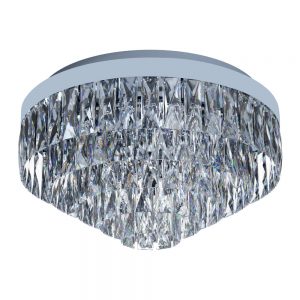 Plafoniera EGLO VALPARAISO 1 39489 - E14 8X40W D480mm - Cristal - Transparent
