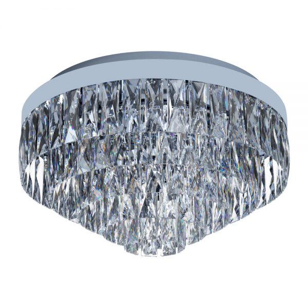 Plafoniera EGLO VALPARAISO 1 39489 - E14 8X40W D480mm - Cristal - Transparent