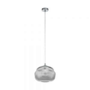 Pendul EGLO DOGATO 39534 - E27 1X60W D330mm - Negru Transparent