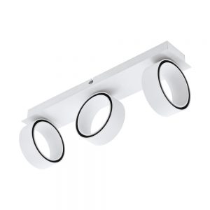 Plafoniera EGLO ALBARIZA 39586 - LED 3X5W 1950lm 3000K - Otel - Aluminiu - Crom - Alb