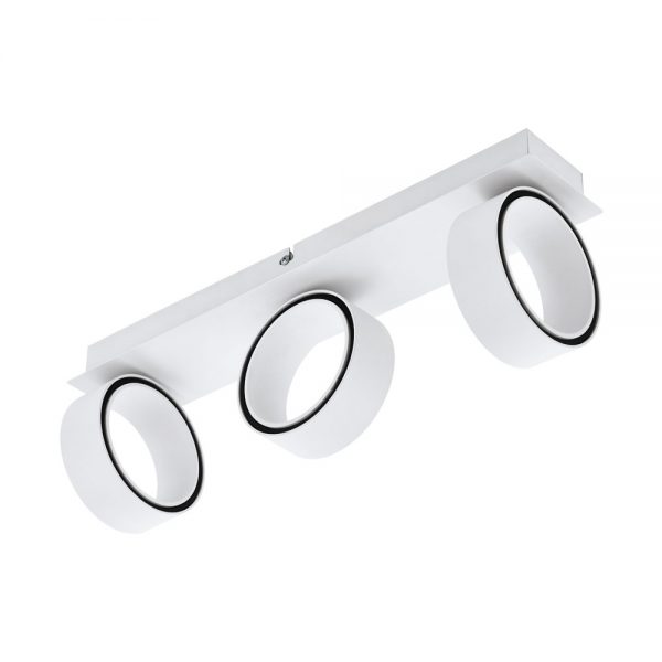 Plafoniera EGLO ALBARIZA 39586 - LED 3X5W 1950lm 3000K - Otel - Aluminiu - Crom - Alb