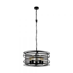 Pendul vintage EGLO BLACKWATER 43093 - E27 5X60W D580mm