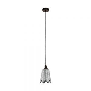 Pendul vintage EGLO KARHOLD 43097 - E27 1X60W D180mm - Zinc