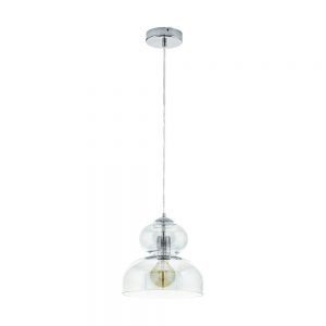 Pendul vintage EGLO ULLASTE 43232 - E27 1X40W D250mm - Albastru