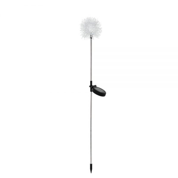 Lampa solara LED EGLO 48743 1X0.06W D100mm - Inox - argintiu