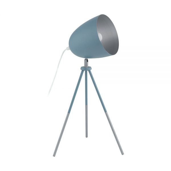 Iluminat Vintage Tl-1 E27 D-Blau-Silber 'Chester-P' Eglo 49045