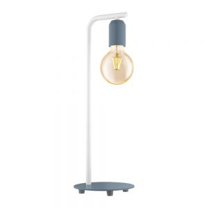 Iluminat Vintage Tl-1 E27 Dunkelblau-Weiss 'Adri-P' Eglo 49123