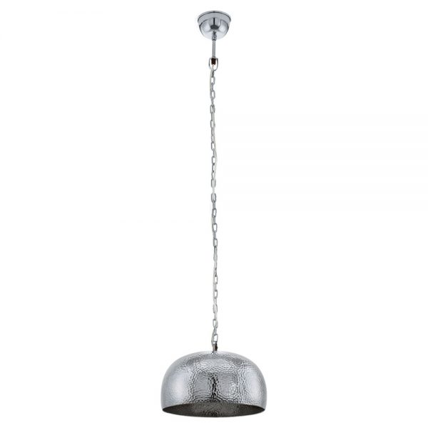 Iluminat Vintage Pendul Crom  1X60W  E27 'Dumphry' Eglo 49182