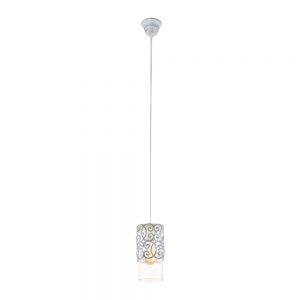 Pendul vintage EGLO CARDIGAN 49202 - E27 1X60W D120mm - Transparent